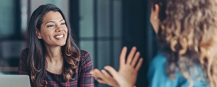 financial advisor answering questions